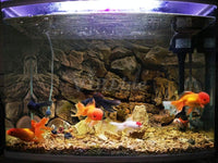 Rock Wall Aquarium Background Poster PVC Fish Tank Decor Landscape 24 - 48" x 20"/ 122 x 50cm - image 2