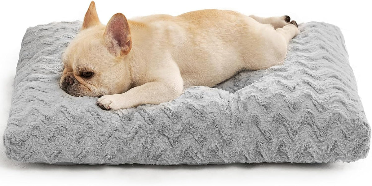 EHEYCIGA Washable XL Dog Beds Large Sized Dog - Grey / 29" x 21"x 3"