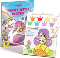 Jar Melo Paint with Water Books for Toddlers, Animals – Fun for Kids & Family - Princess