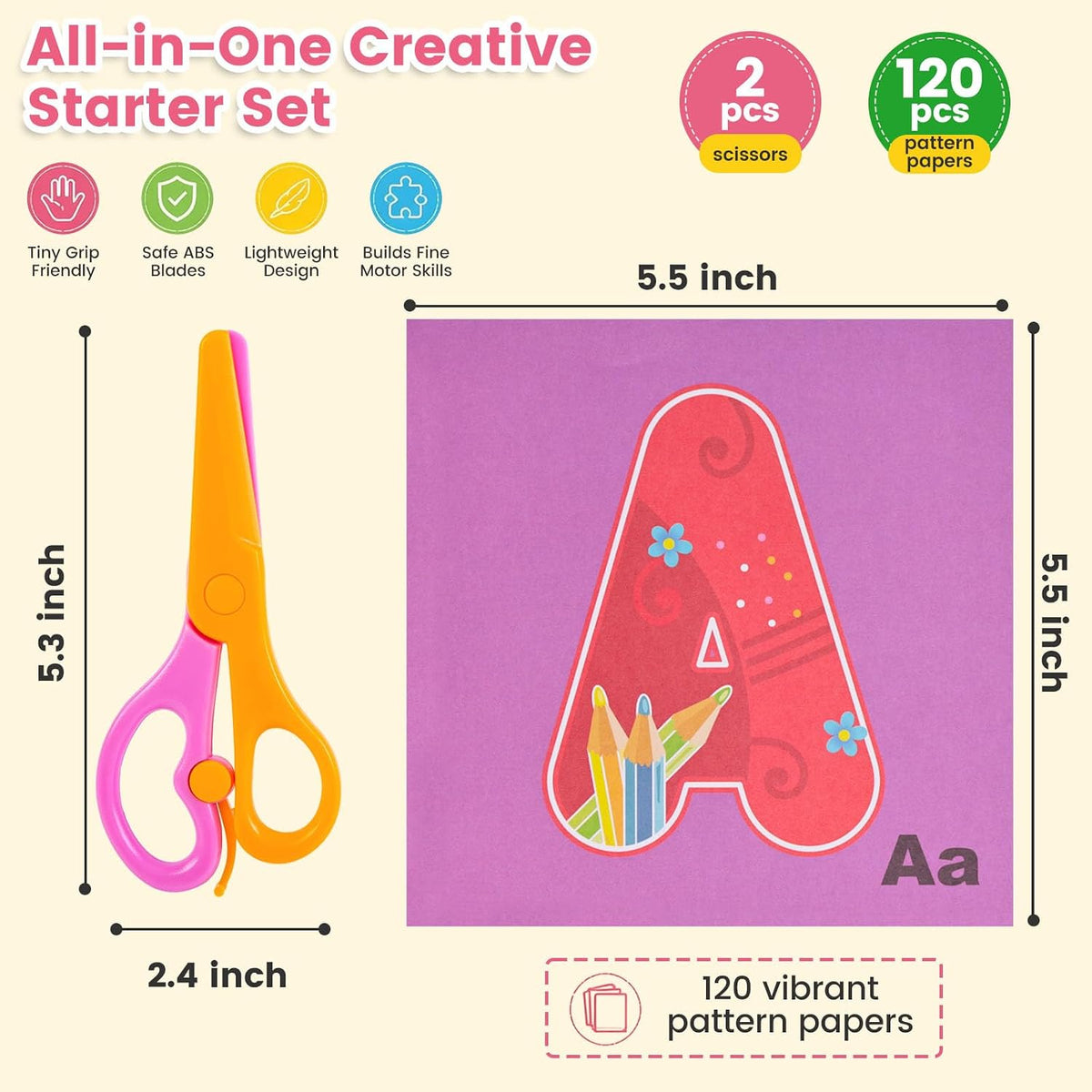 Koogel Toddler Scissors Practice Kit - image 2