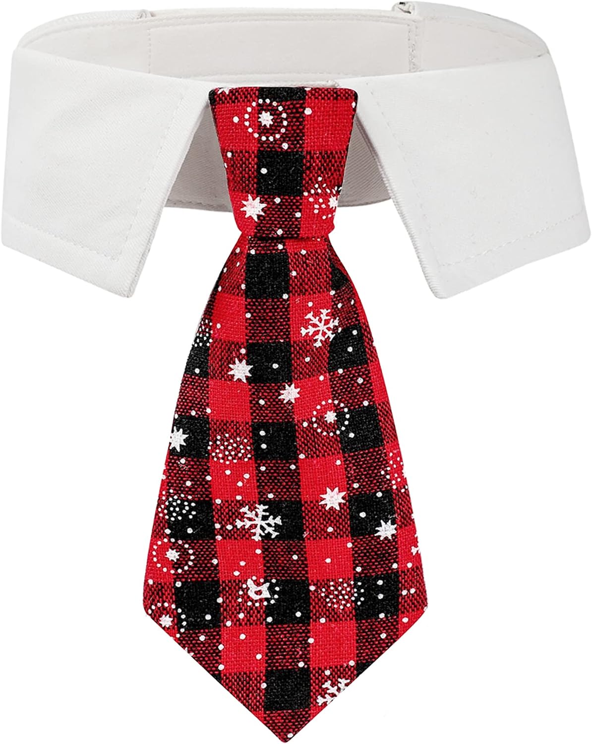 ADOGGYGO Fall Dog Neck Tie - Large / Red & Black
