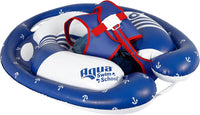 SwimSchool Freestyle Swimmer Baby Pool Float with Multi-Position - Freestyle Swimmer Baby Float