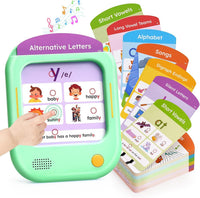 JoyCat Kids Learning Tablet - Green:Phonics Learning