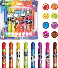 Scentos 12 pack scented chisel tip markers in assorted colors - view 3