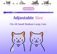 4 Pack Calming Collar for Cats - Long-Lasting Anxiety and Stress Relief, Relaxing Cat Collar,Adjustable Pheromones Collar for Cats，Natural Soothing 60 Days of Continuous Calming Move