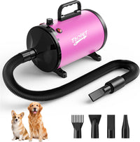 Dog Dryer High Velocity Dog Hair Dryer 5.2HP/3800W - Pink