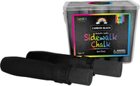 CocoNut Outdoor jumbo sidewalk chalk bucket with 40 thick chalk sticks in 7 colors