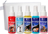 Pet Cologne, Long Lasting Scented Dog & Cat Deodorizing Spray - Variety Pack