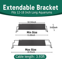 24/7 LED Aquarium Light for 12-18 Inch Plant & Fish Tank - For 12-18 Inch Tank - image 4