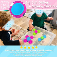 Spinner Toys for Babies, 3PCS | Suction Cup Spinner Toy for 1 2 Year Old Boys Girls | Suction Spinners Baby | Baby Toys 12-18 Months | Sensory Toy for Toddlers 1-3 (Cute Animals)