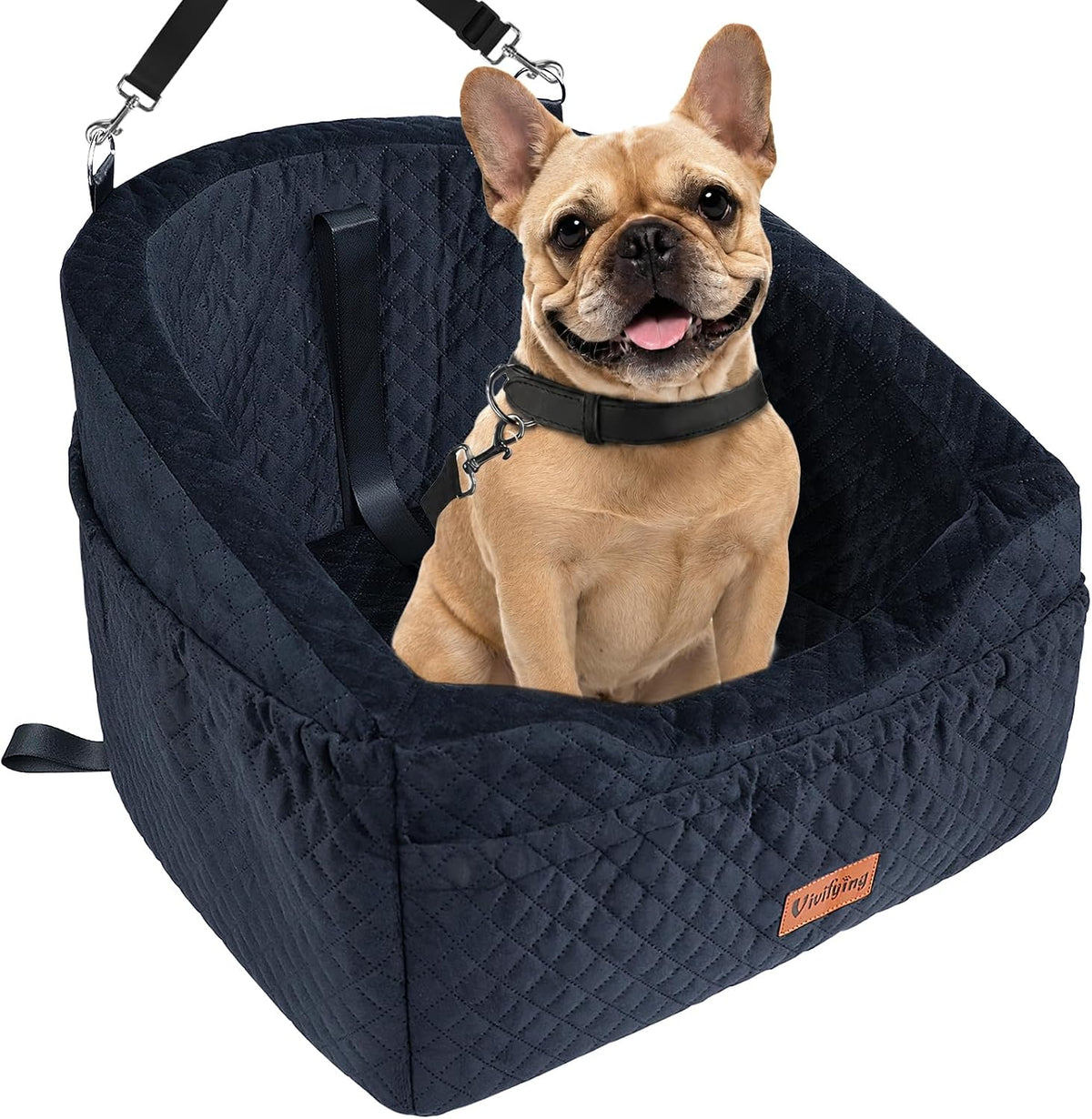 Vivifying Dog Car Seat for Small Dogs - Black