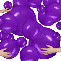 Sratte clear inflatable beach balls in 24, 16 and 5 inch sizes - view 6