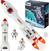 Wbzle space capsule rocket toy with lights, sound and astronaut figure - view 2