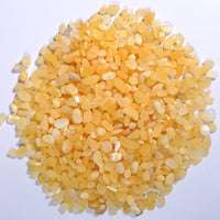 gemshan 2lb Rose Quartz Chips Natural Crushed Crystal Chip Bulk - Yellow Jade - image 3