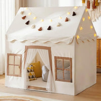 Little Dove Kids Play Tent with Mat - Beige Play Tent / Medium Size