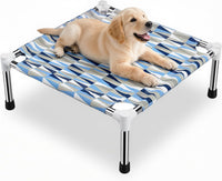 Elevated Dog Bed with Bolster - 4 side / Small