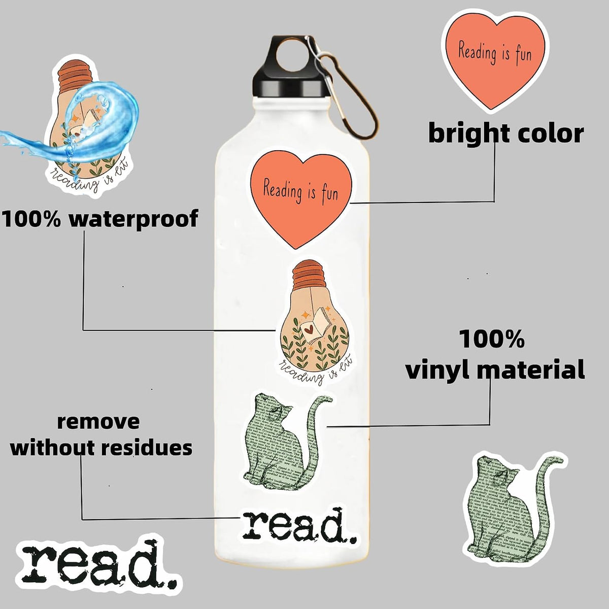 64 Sheets Halloween Stickers for Kids - Book Stickers - image 4
