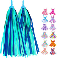 Bike Streamers Bike Tassels for Kids 1 Pair - ‎Ocean Blue