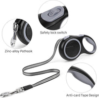 Segarty 26ft Dog Leash Retractable - Gray / 26ft(up to 110 lbs) - image 4
