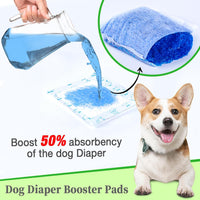 Dog Diaper Liners Booster Pads - Large-100Count - image 2