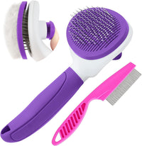 Cat Brushes for Indoor Cats - Purple