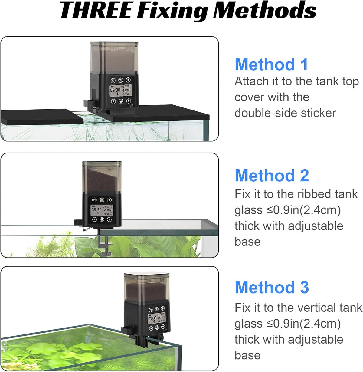 fishkeeper USB Automatic Fish Feeder for Aquarium - 520ML - image 4