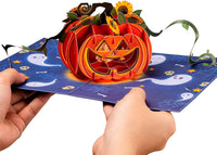 Paper Love Halloween Pumpkin Pop Up Card
