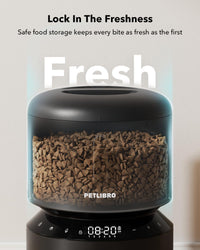 PETLIBRO Automatic Cat Feeder - Black / 3l-basic No Cam&app - image 2