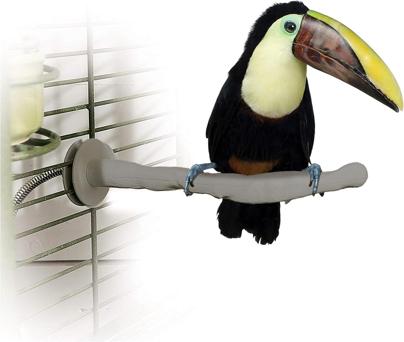 K&H PET PRODUCTS Thermo-Perch Heated Bird Perch Gray Large 2 X 14.5