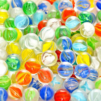 POPLAY 50 PCS Marbles Bulk with Whistle - cat's eye marbles