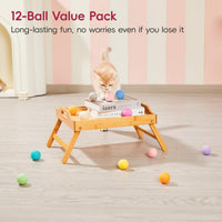 Potaroma 12 Pcs Quiet Play Felt Cat Ball Toys with Catnip Inside – Essentials for Cats - image 4