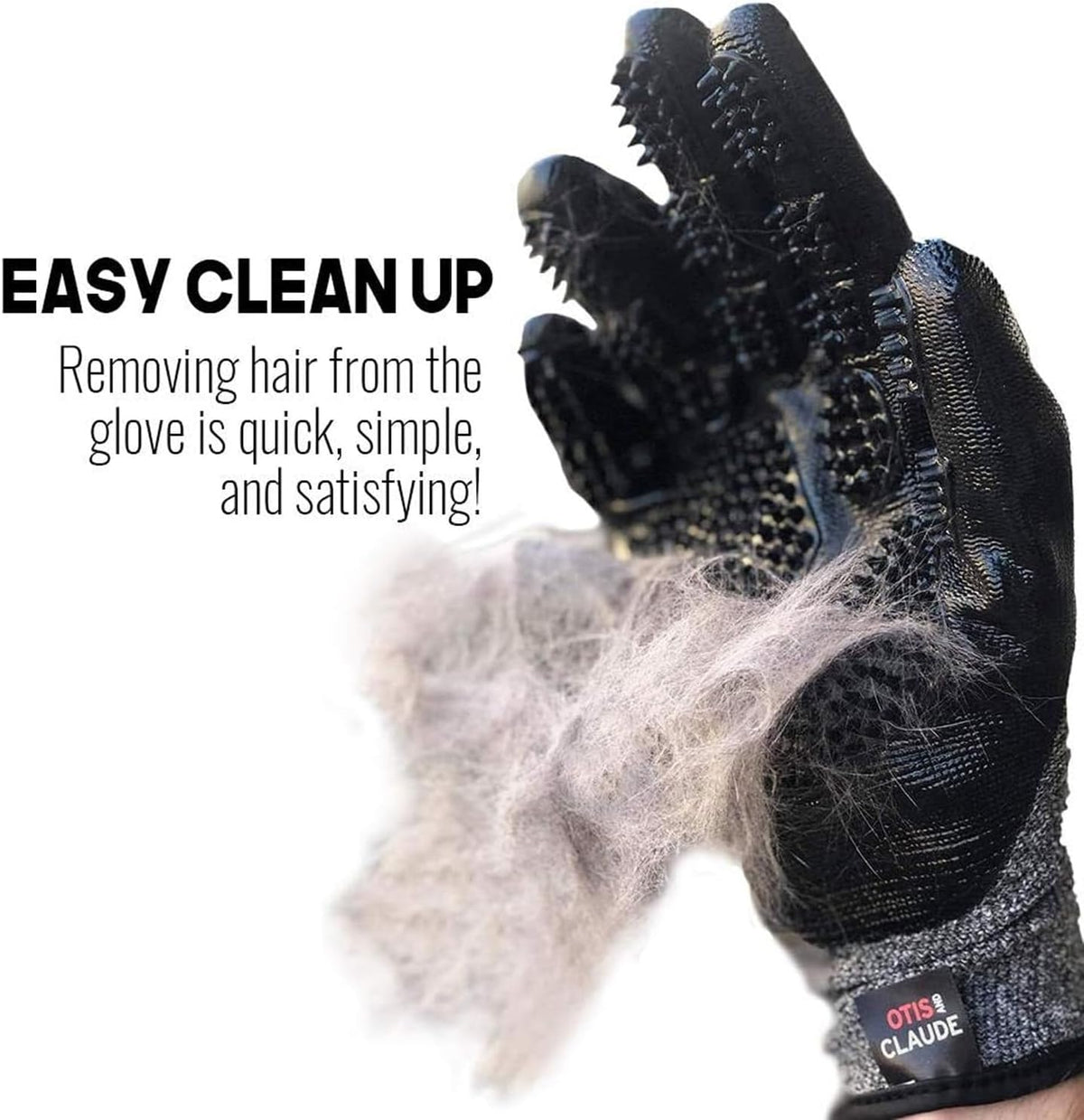 Pet Grooming Gloves for Dogs & Cats - 1 Pack - image 3