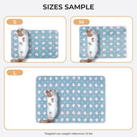 1 Pack 3 Blankets Super Soft Cute Dot Pattern Pet Blanket Flannel - Purple/Pink/Cyan / 23x16 inch (Pack of 3) - image 4