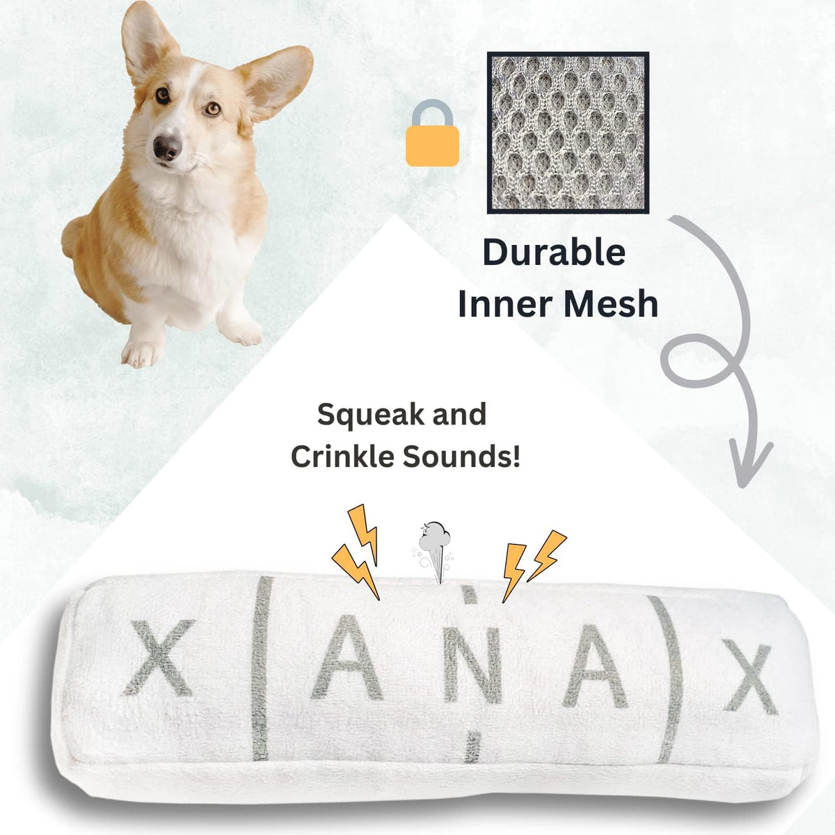 Nestpark Chill Pup Funny Dog Toy - 1 Count (Pack of 1) - image 3