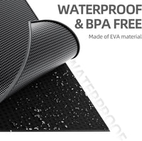 ESTHELLO Cat Litter Mat Honeycomb Double Layer Design 24’’ x 15’’ Gray – Daily Care for Cats - Black / 30x24 Inch - image 4