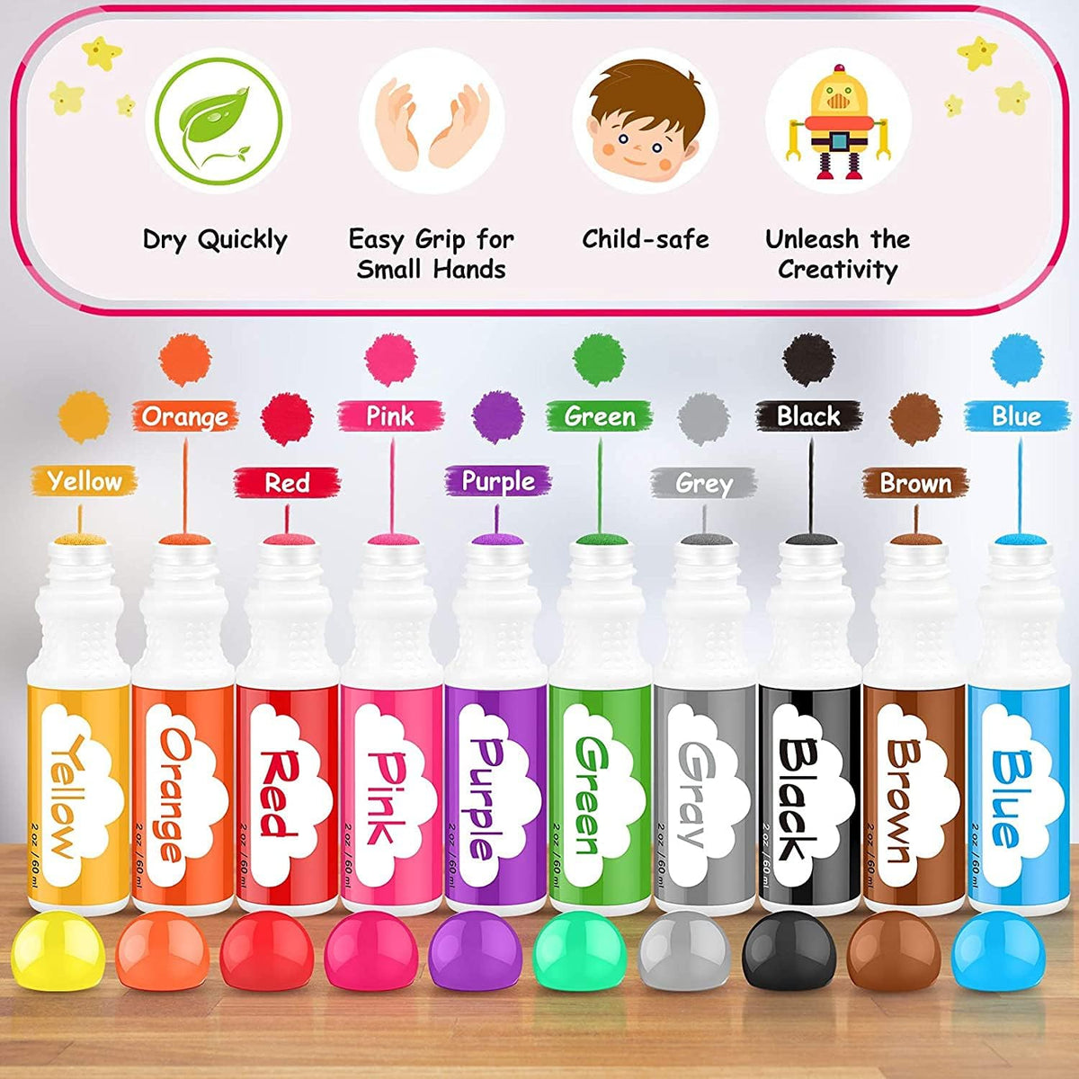 Dot Markers for Toddlers Kids - 20