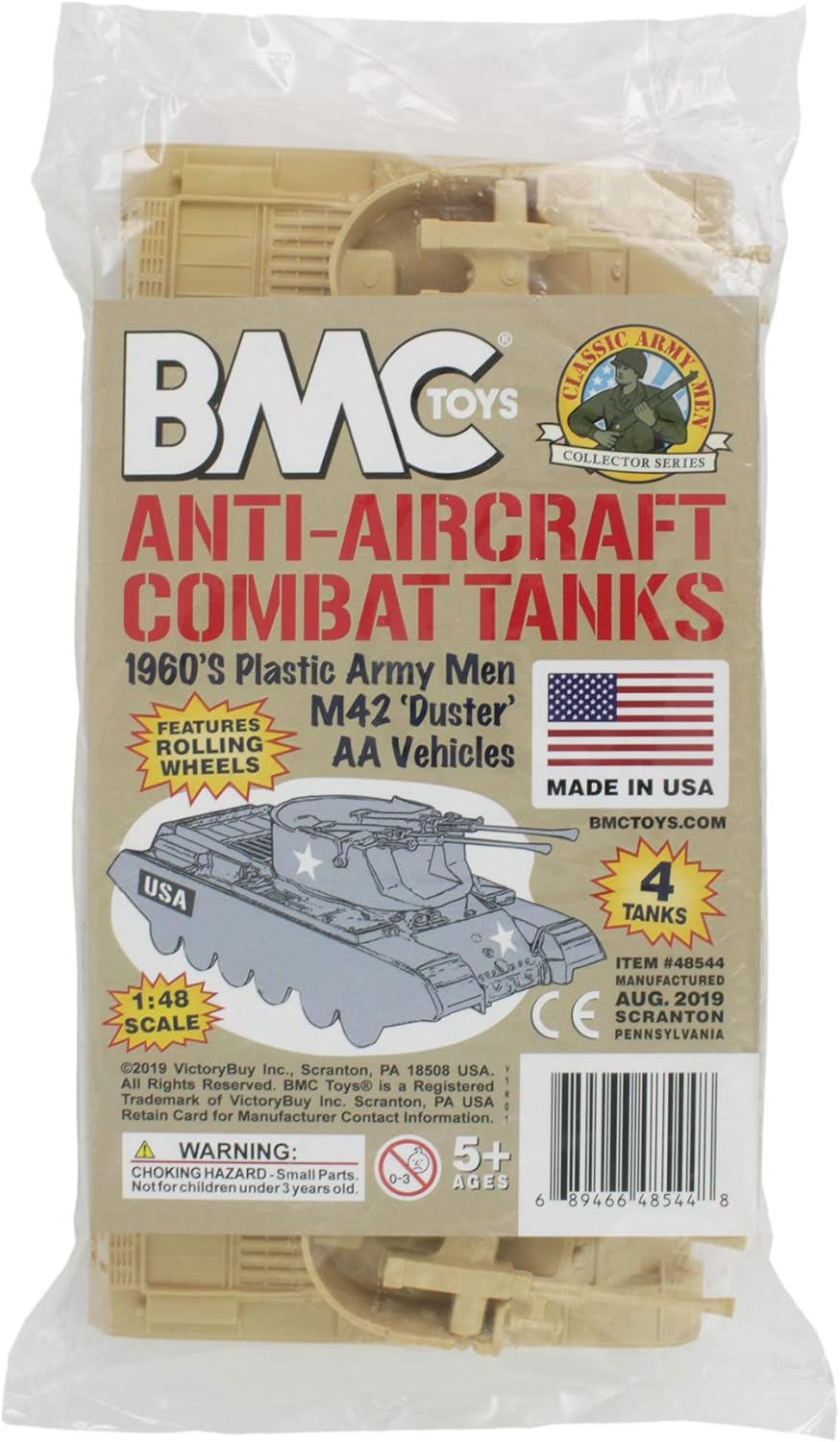 BMC Classic Payton Anti-Aircraft Tanks - Tan - image 3