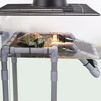 Large Turtle Basking Platform for Aquatic Turtles – Essentials for Fish - Basking Platform 13.4" W × 7.7" D - image 2