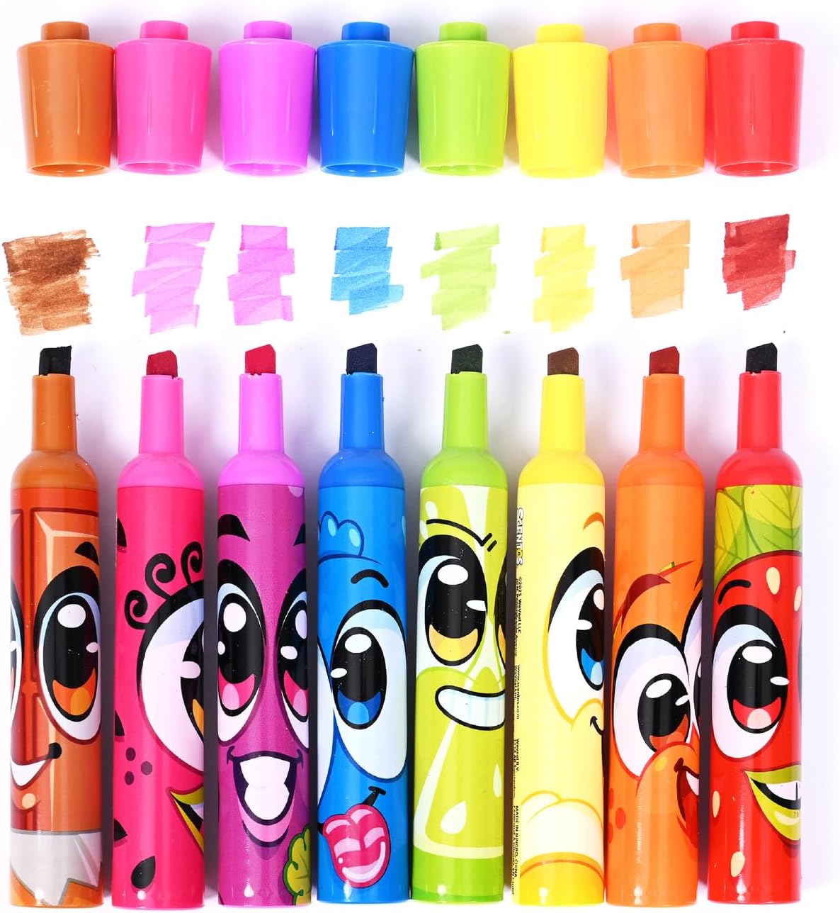 Scentos 12 pack scented chisel tip markers in assorted colors - view 10