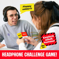 Sorry What - Award Winning Headphone Challenge Party Game for Adults 17+ – Fun for Kids & Family - Adult Edition - image 2