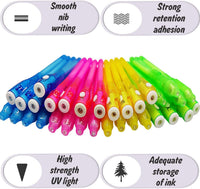 32 Pack 2 Style Invisible Ink Pen with UV Black Light Secret Spy Pens – Fun for Kids & Family - 24 Pack - image 3