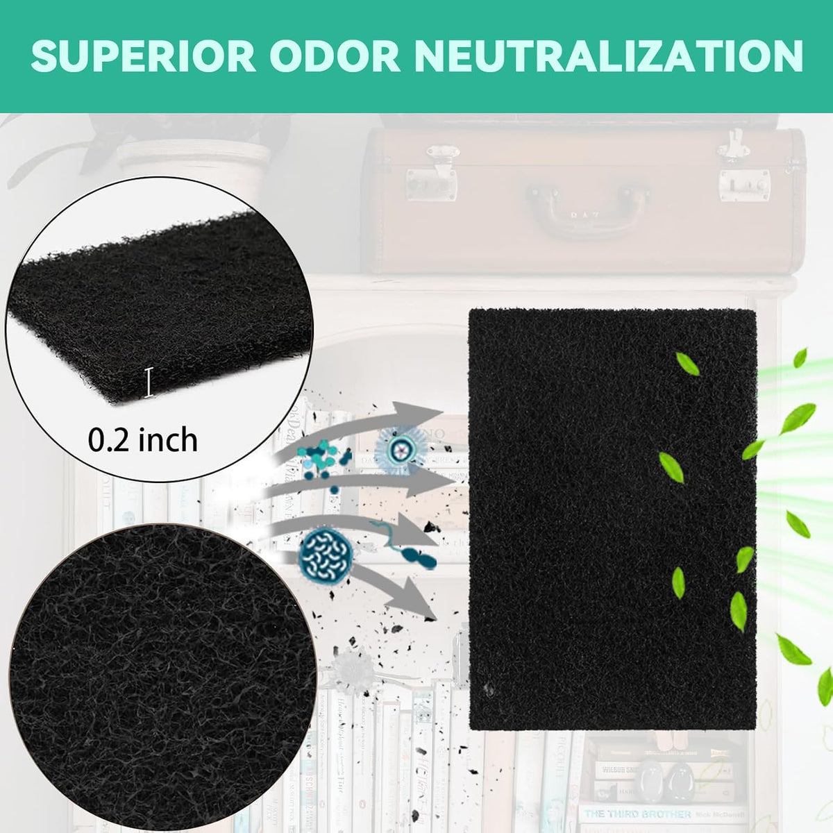 8Pcs Carbon Filters Compatible with LR 4 - 8 Pcs VN Filters - image 3