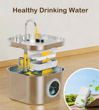 Cat Water Fountain Filter: 12PCS Replacement Filter of 12 Filters - 6 Filters + 6 Sponges - image 3