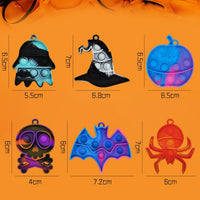 Halloween Mini Pop Bubble Fidget Toy - 60pcs-halloween - image 2