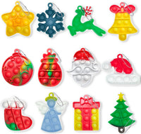 Halloween Mini Pop Bubble Fidget Toy - 12pcs