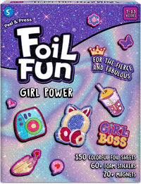 Skillmatics Foil Fun Unicorn & Princesses, Foil Art & Craft - 6. Girl Power
