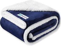 PetAmi Waterproof Dog Blanket for Medium Large Dog Pet, 60x40 - Large 60 X 40 Inches / Blue