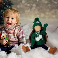 Bencailor 18 inch doll clothes set with jacket, vest, pants, hat and high boots in Christmas cowgirl - view 31