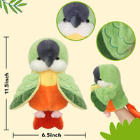 Easfan 12.5 inch plush puppy hand puppet with movable mouth and soft fur - view 35