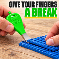 Brick Popper Brick Separator Tool, Building Block Remover Gadget - Lime Green - image 2
